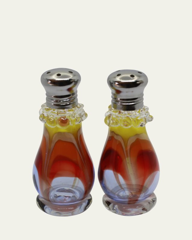 Feather Brilliant Salt and Pepper Shakers